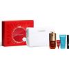 CONFEZIONI REGALO Clarins Cofanetto Rituale Double Serum 9 30ml con Hydra-Essentiel 15ml, Total Eye Lift, Mascara XXL e Pochette