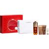 CONFEZIONI REGALO Clarins Cofanetto Rituale Double Serum 9 50ml con Extra-Firming Giorno e Notte 15ml, SOS Primer White e Pochette