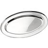 Royal Norfolk Piatto Portata Inox Oval, 30 cm, R