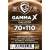 Cartemagic Bustine protettive 70x110 mm Gamma X Callisto 100 pezzi