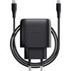 TRUST CARICABATTERIE TRUST MAXO 45W USB-C GAN CHRG B da 45W, Nero