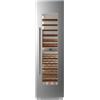 BERTAZZONI WC605BRX2T + 901556 Cantina Vini, Acciaio inox, 60 cm, Serie Master, Touch & Scroll, Cap. Max 80 bottiglie