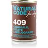 Natural Code For Dog 409 Cinghiale, Patate e Melograno - Natural Code - For Dog 409 Cinghiale, Patate e Melograno - 400GR