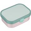 Mepal - Lunch box Campus - Contenitore per il pranzo per bambini - Contenitore per il pranzo con scomparto per bento e forchetta - Meal Prep Box con chiusura a clip - Lavabile in lavastoviglie - 750