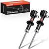 Frankberg 2x Ammortizzatori per sospensioni Ammortizzatori per telaio Anteriore sinistro destro 480mm Pressione del gas Compatibile con Matiz M100 M150 0.8 1.0 1998-2005 Replace# 96336487,96336488