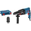 Bosch Professional 0 611 2A4 000 Martello Perforatore GBH 2-26 F, Mandrino Intercambiabile SDS Plus, Potenza del Colpo: 2.7 J, in Valigetta, 830 watts, 230 volts