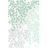 Rasch Tapeten 100815 100815 - Carta da parati fotografica con motivo geometrico di piccoli triangoli in verde della collezione Young Artists, 2,80 x 1,86 m (L x l), 2,80 x 1,86 m