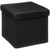 5 five simply smart 5five - pouf pieghevole mix n modul 31x31cm nero