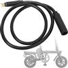 BOROCO Cavo di Prolunga Motore, Cavo di Prolunga Motore Ruota a 9 Pin, Linea di Cavi Motore per Bici Elettrica da Femmina a Maschio in 3 Dimensioni per Motori con Mozzo Posteriore(1300mm)