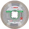 Bosch Professional 2608615136 Disco Diamantato Standard, per Ceramica, X-Lock, Ø110 mm, Diametro Ø: 22.23 mm
