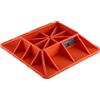 VEVOR Base per Martinetto ad Alto Sollevamento e Supporto per Maniglia, Capacità 3175,2 kg, Supporto per Martinetti Agricoli per Maggior Parte dei Martinetti con Base 185 x 120 mm Rosso