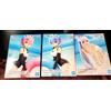 Banpresto Set di 3 figure Re Zero Rem Ram Emilia Celestial vivi School Maid Style ver. ...