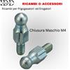 Chiusure Maschio M4 zincate per impianti idrici, 1 pezzo