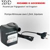 Pompa MiMouse 300 l/h regolabile 3,8W, cavo 1,5 m