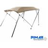 Pimar Tendalino Capottina Parasole in Alluminio Ø25 4 Archi /200/220 Gommone Barca