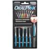 IDS Oralprox - Spazzolini Interdentali Misura 1 Colore Azzurro, 6 Scovolini