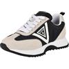GUESS Bail, Scarpe da Ginnastica Donna, Nero Bianco 001, 38.5 EU