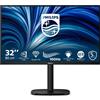 Philips Monitor PC 31.5" QHD LCD 2560 x 1440 Pixel 350 cd/m2 Nero 32B2N3500/00 Philips