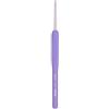 Tulip Etimo Murasaki Uncinetto - Uncinetto Ergonomico in Alluminio con Impugnatura Softgrip, Leggero e Punta Liscia per Tutti i Tipi di Filato, Manico Viola, 2.75mm - 1 Pezzo