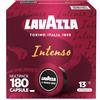 Lavazza, A Modo Mio Intenso, 180 Capsule Caffè, per un Espresso con Note Aromatiche di Cacao e Spezie, Arabica e Robusta, Intensità 13/13, Tostatura Media