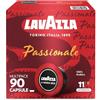 Lavazza, A Modo Mio Passionale, 90 Capsule Caffè, per un Espresso con Note di Caramello e Cioccolato, 100% Arabica, Intensità 11/13, Tostatura Scura