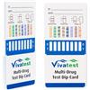Viva Test VivaTest 8 in 1 Kit per test antidroga per urina - 1 test - rileva cocaina, oppiacei, metanfetamine, THC, benzodiazepine, metadone, MDMA - accurato test antidroga domestico - Risultati rapidi in 5