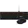 Gamdias Kit Gamdias Tastiera + Mouse Hermes E6 Meccanica/Ottico