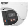 Uniview IPC3K28SE-ADF28KMC-DL-I0 Telecamera Panoramica IP 8 MP 180° Tri-Guard Dual Light
