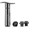Le Creuset Pompetta vino WA-137, Conservazione del Vino, Metallo, Nero (Nickel), 59014016001625