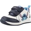 Geox B Rishon Boy A, Scarpe da Ginnastica Bimbo 0-24, Navy Lt Orange, 19 EU