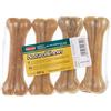 Padovan Osso da Masticare per cani a base di pelle bovina - 11,5 cm - pacco da 4 pezzi