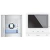 Bticino Flex ONE: Classe 100 V16E mit 5 Farb LCD-Display, Türstation SFERA allmetal Ventiquattrore 16 centimeters Bianco (Weiß)