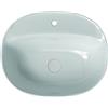 SCARABEO CERAMICHE SCARABEO - SKINNY R lavabo in ceramica d'appoggio 50x40 cm [bianco lucido] - 5402