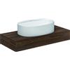 SCARABEO CERAMICHE SCARABEO - SKINNY R lavabo in ceramica d'appoggio 60x40 cm [bianco lucido] - 5403