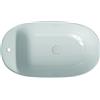 SCARABEO CERAMICHE SCARABEO - SKINNY RL lavabo in ceramica d'appoggio 70x40 cm [bianco lucido] - 5406