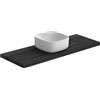 SCARABEO CERAMICHE SCARABEO - MOON 42 H18 lavabo in ceramica d'appoggio 42x42 cm [bianco lucido] - 5501
