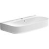 SCARABEO CERAMICHE SCARABEO - MOON 70R H15 lavabo in ceramica d'appoggio o sospeso 90x45 cm [bianco lucido] - 5509
