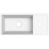 SCARABEO CERAMICHE SCARABEO - TEOREMA 2.0 41R lavabo in ceramica da appoggio 41x19cm [bianco lucido] - 5129