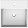SCARABEO CERAMICHE SCARABEO - TEOREMA 2.0 46R lavabo in ceramica da appoggio o sospeso 46x46cm [bianco lucido] - 5104