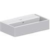 SCARABEO CERAMICHE SCARABEO - TEOREMA lavabo in ceramica da appoggio o sospeso 60x38,5 cm [bianco lucido] - 5156