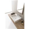 SCARABEO CERAMICHE SCARABEO - TEOREMA 2.0 lavabo in ceramica da appoggio o sospeso 60x46 cm [bianco lucido] - 5105