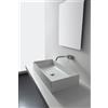 SCARABEO CERAMICHE SCARABEO - TEOREMA 2.0 lavabo in ceramica da appoggio 80x40cm [bianco lucido] - 5102