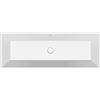 SCARABEO CERAMICHE SCARABEO - TEOREMA lavabo in ceramica da incasso 100x36cm [bianco lucido] - 5137