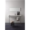 SCARABEO CERAMICHE SCARABEO - TEOREMA lavabo in ceramica da appoggio o sospeso 120x46cm [bianco lucido] - 5107/R-120A