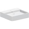 SCARABEO CERAMICHE SCARABEO - TEOREMA lavabo in ceramica da appoggio/sospeso 60x53,5 [bianco lucido] - 5146