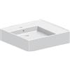 SCARABEO CERAMICHE SCARABEO - TEOREMA lavabo in ceramica da appoggio/sospeso 60x53,5 dx [bianco lucido] - 5147