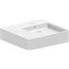 SCARABEO CERAMICHE SCARABEO - TEOREMA lavabo in ceramica da appoggio/sospeso 60x53,5 sx [bianco lucido] - 5148