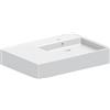 SCARABEO CERAMICHE SCARABEO - TEOREMA lavabo in ceramica da appoggio/sospeso 80x53,5 sx [bianco lucido] - 5150