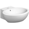 SCARABEO CERAMICHE SCARABEO - PLANET lavabo in ceramica da appoggio 48x47cm [bianco lucido] - 8110
