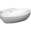 SCARABEO CERAMICHE SCARABEO - PLANET lavabo in ceramica da appoggio 67x47cm [bianco lucido] - 8109